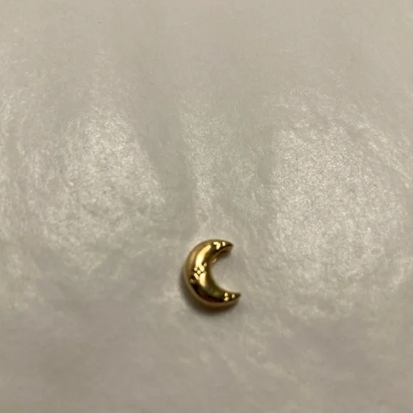 Crescent Moon Slider Charm - Picture 2 of 6